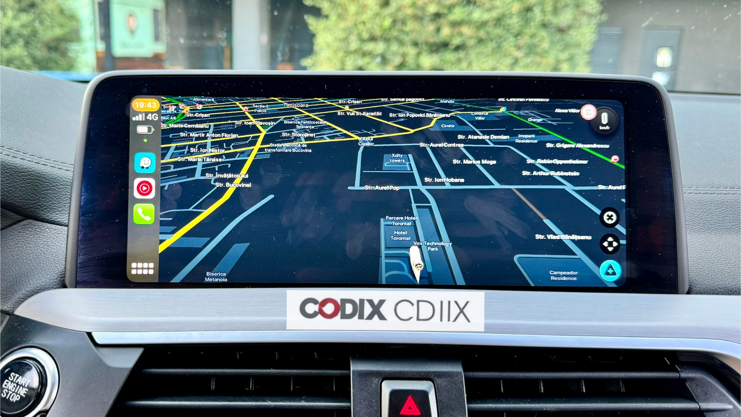 BMW NBT EVO ID5/6 Apple CarPlay Lifetime Activation - Fullscreen/Video In Motion/Mirroring